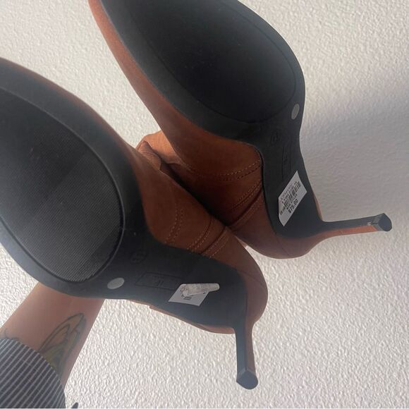 Worthington Women's Brown Size 11M Suede Ankle Boots - Picture 9 of 9